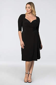 cocktail dress dresses plus sweetheart bridal knit wrap david davidsbridal short line weddings kiyonna sleeves